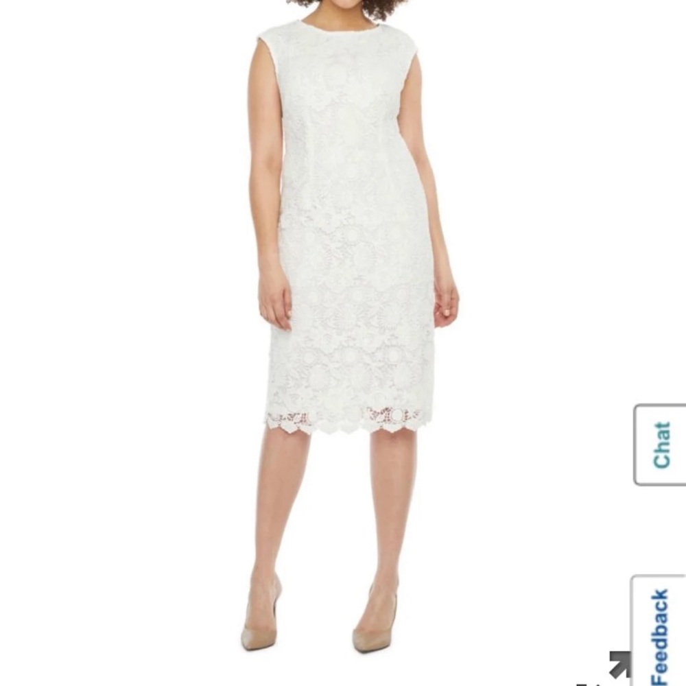 White Lace Dress